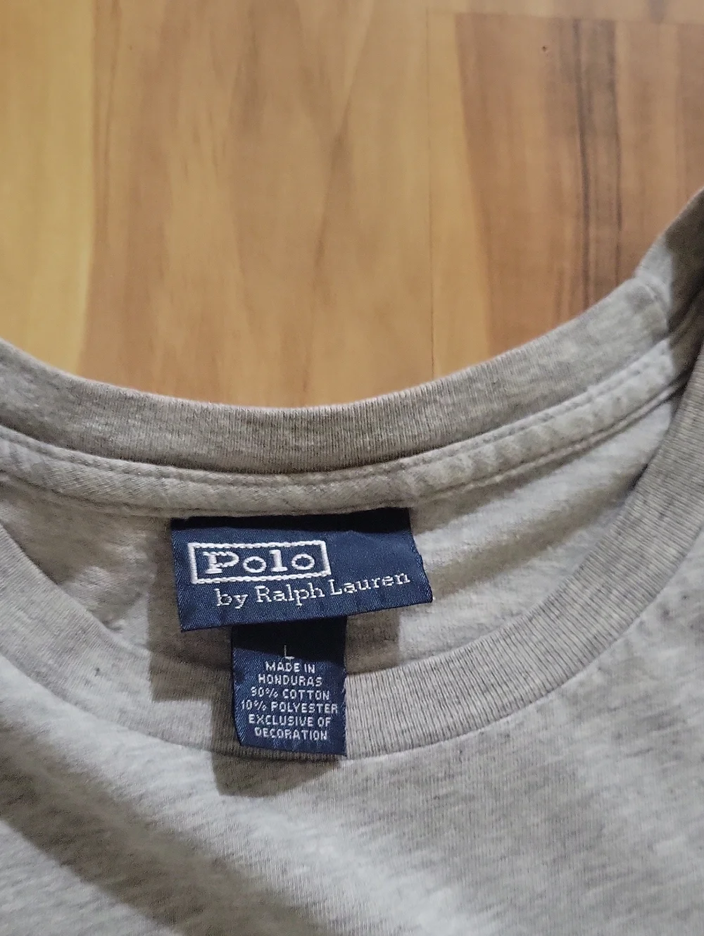 Polo by Ralph Lauren Light Gray Short-Sleeve Crewneck Tee